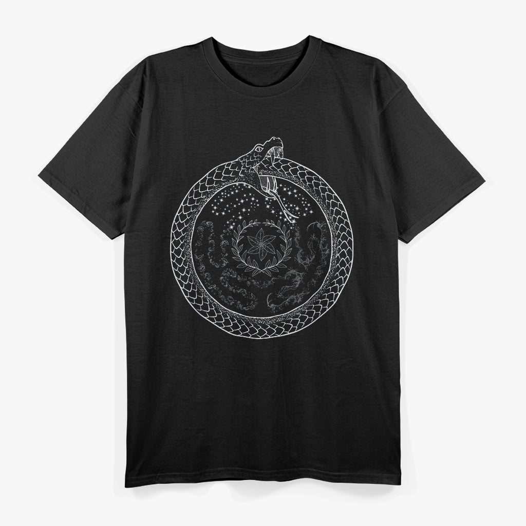 Hecate's Wheel Ouroboros Goddess Pagan Witchcraft Symbol T-Shirt