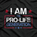 I Am The Pro-Life Generation – Women’s Rights Pro-Choice T-Shirt