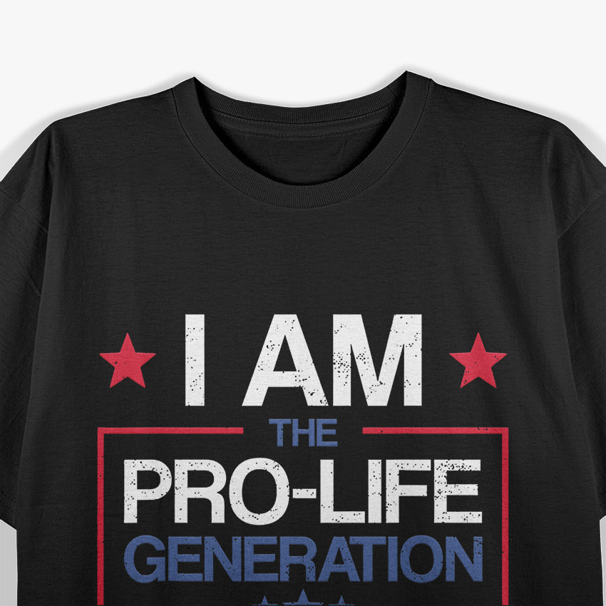 I Am The Pro-Life Generation – Women’s Rights Pro-Choice T-Shirt