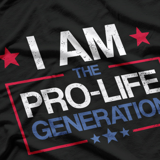 I Am The Pro-Life Generation – Women’s Rights Pro-Choice T-Shirt
