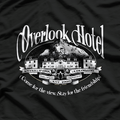 Overlook Hotel Inspired Vintage Graphic Retro Horror T-Shirt