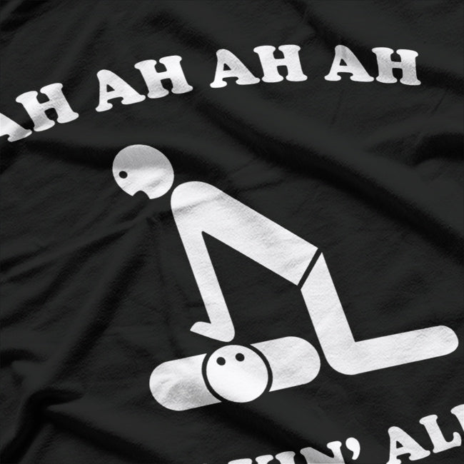 Ah, Stayin’ Alive - Retro Disco Humor T-Shirt