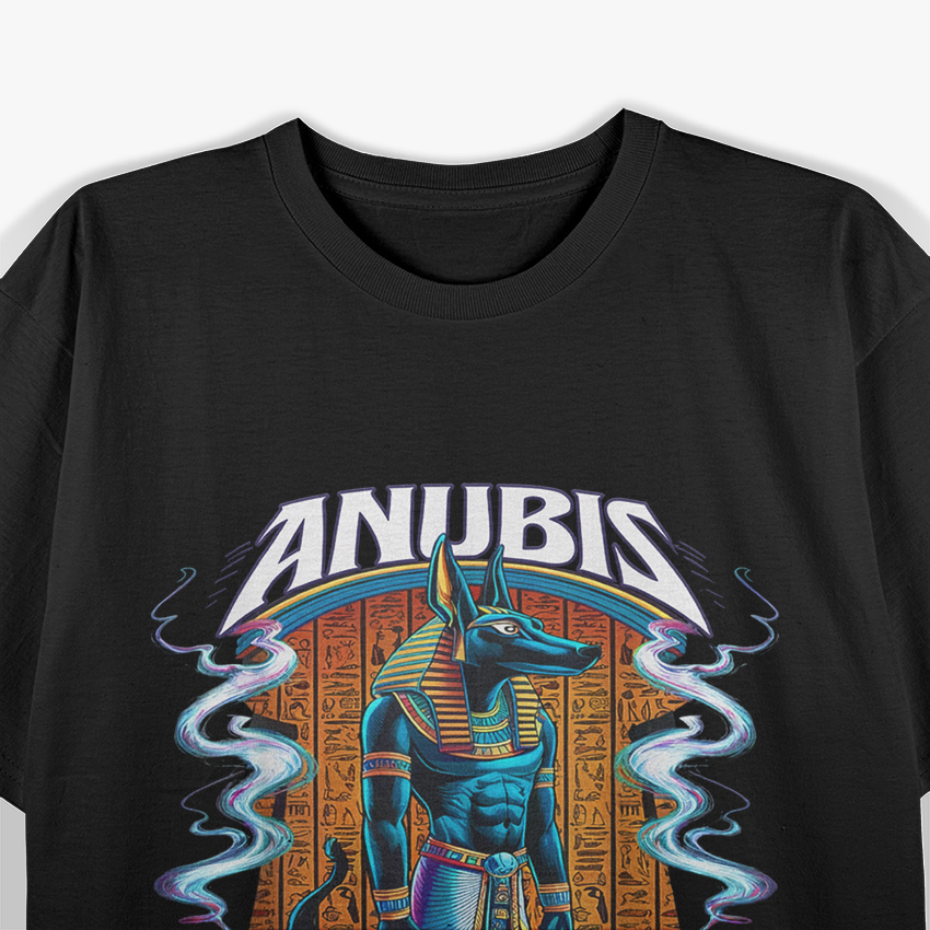 Egyptian Anubis Graphic – Ancient Mythology & Pharaoh Art T-Shirt