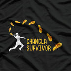 Chancla Survivor - Funny Latino Mom Discipline T-Shirt