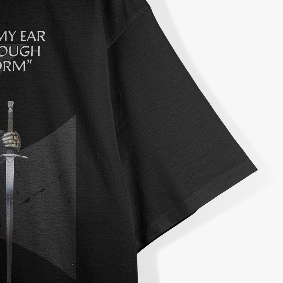Cute Christian Cross with Bible Verse Design T-Shirt