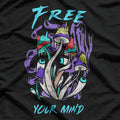 Free Your Mind: Trippy Psychedelic Mushroom T-Shirt