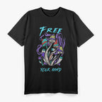 Free Your Mind: Trippy Psychedelic Mushroom T-Shirt