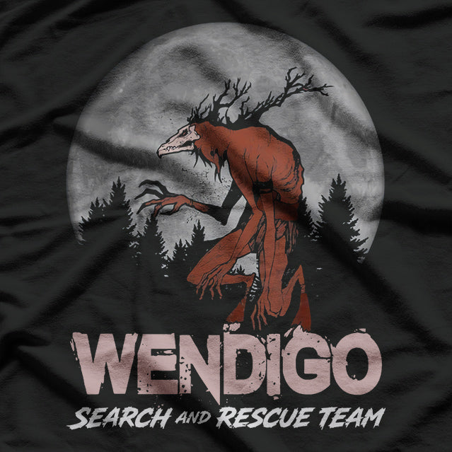 Wendigo & Skinwalker - A Funny Take on Cryptid Folklore T-Shirt