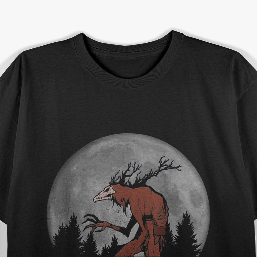 Wendigo & Skinwalker - A Funny Take on Cryptid Folklore T-Shirt