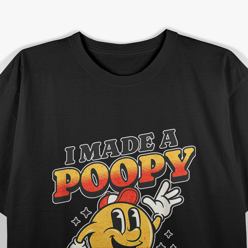 Playful Poop Meme – Comedy Adult Humor Graphic T-Shirt