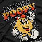 Playful Poop Meme – Comedy Adult Humor Graphic T-Shirt