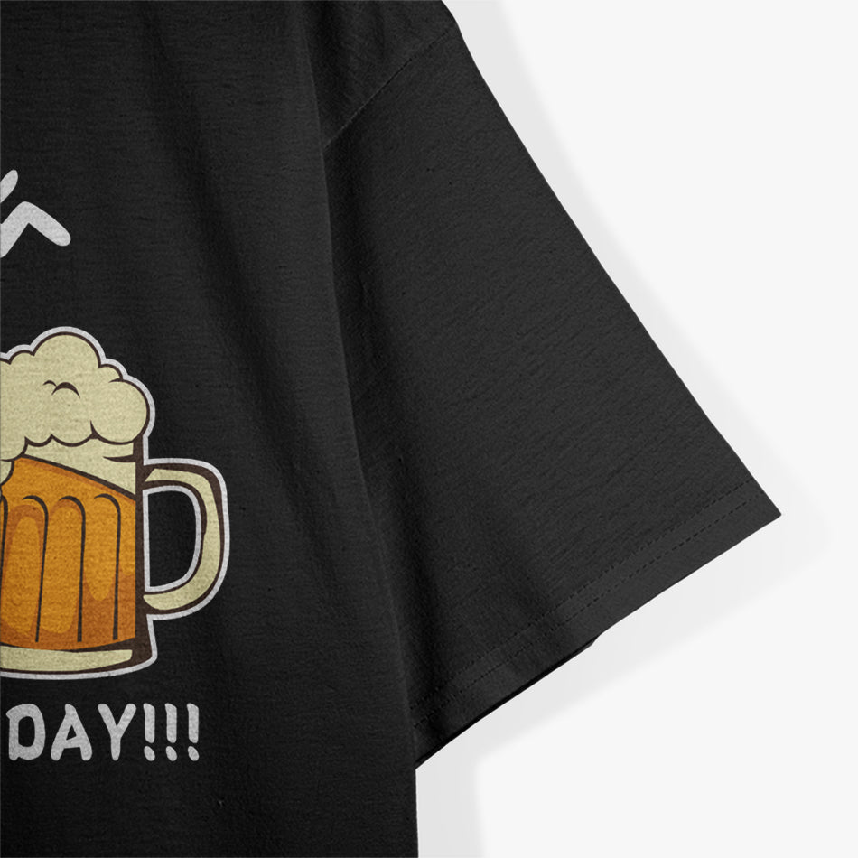 Monday to Friday Beer Funny Weekday Drinking Party Humor T-Shirt