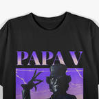 Old School Bootleg Vibes – Papa V Perpetua Graphic T-Shirt