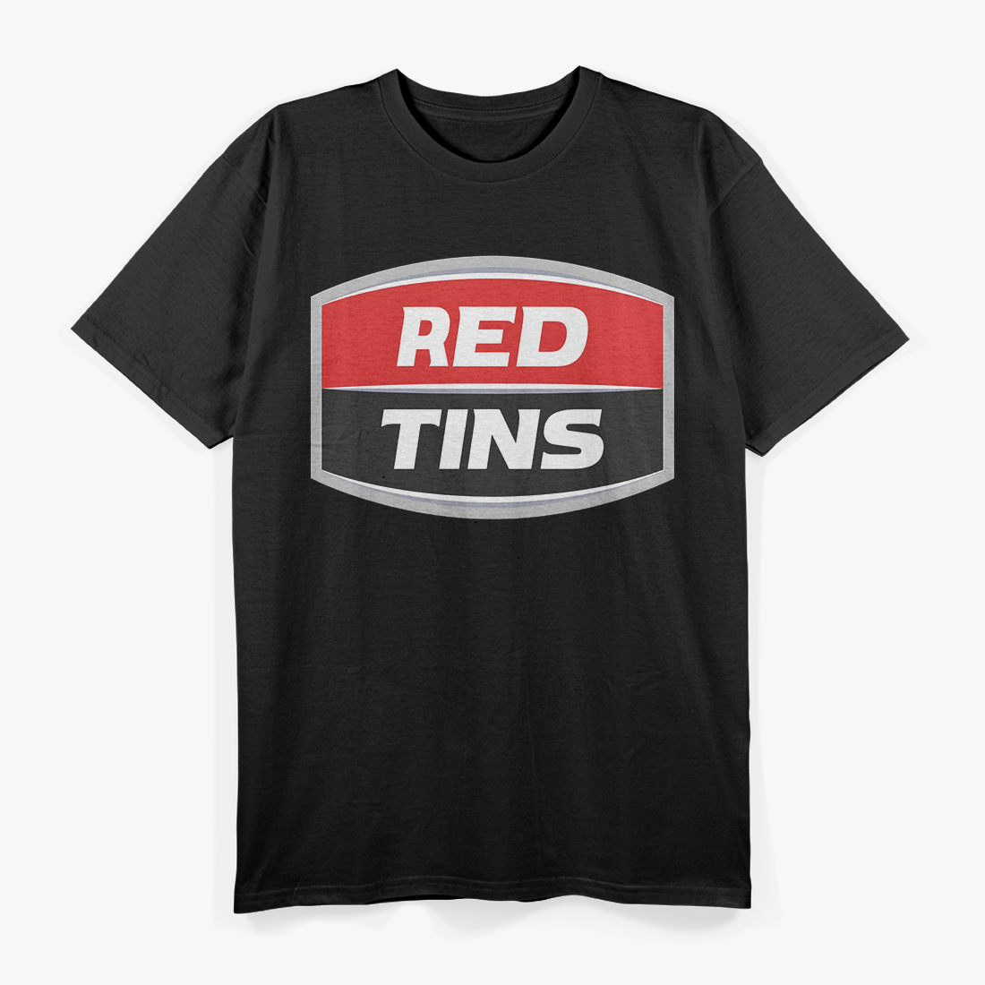 Red Tins West End Inspired Vintage Beer Pub Style Graphic T-Shirt