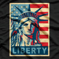 Statue of Liberty – Patriotic American Freedom T-Shirt