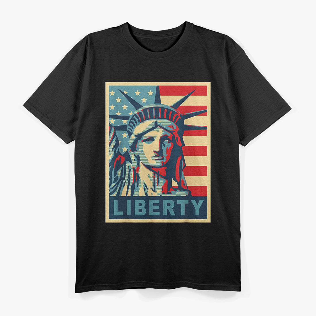 Statue of Liberty – Patriotic American Freedom T-Shirt