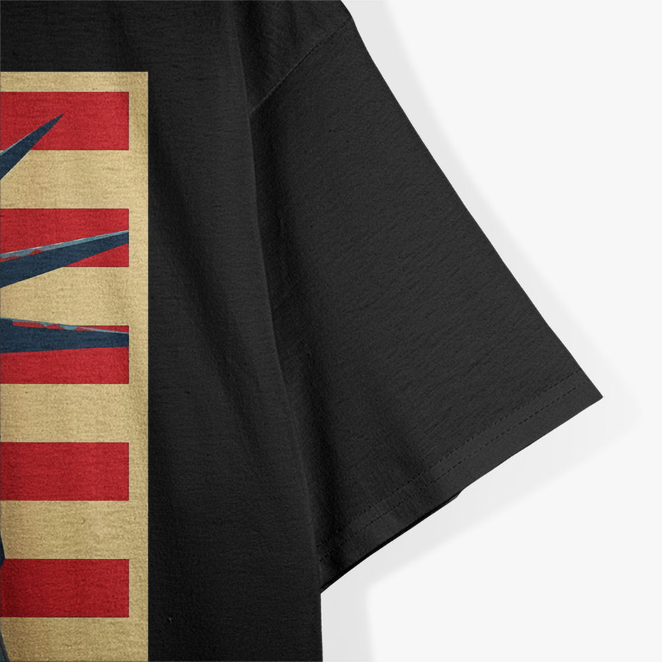 Statue of Liberty – Patriotic American Freedom T-Shirt