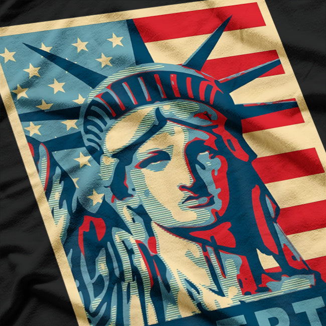 Statue of Liberty – Patriotic American Freedom T-Shirt