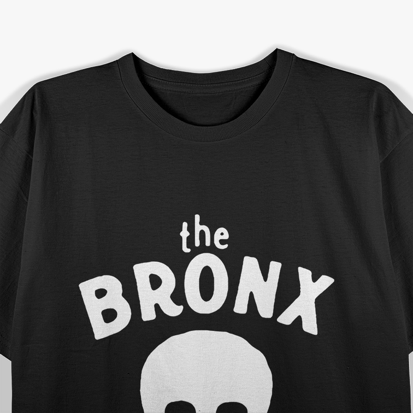 Retro Skull Logo Graphic – The Bronx Inspired Artwork T-Shirt