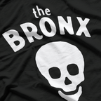 Retro Skull Logo Graphic – The Bronx Inspired Artwork T-Shirt