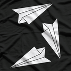 Paper Planes Best Aviation Logo Gift Idea T-Shirt