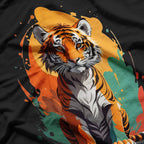 Tiger Animal Graphic Design T-Shirt