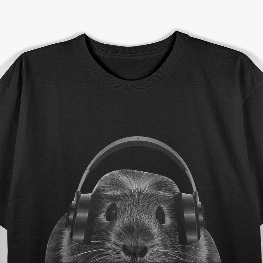 Chunky Guinea Pig Design Adorable Pet Lovers Fun T-Shirt