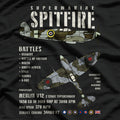 Raf Supermarine Spitfire WW2 Fighter Plane T-Shirt