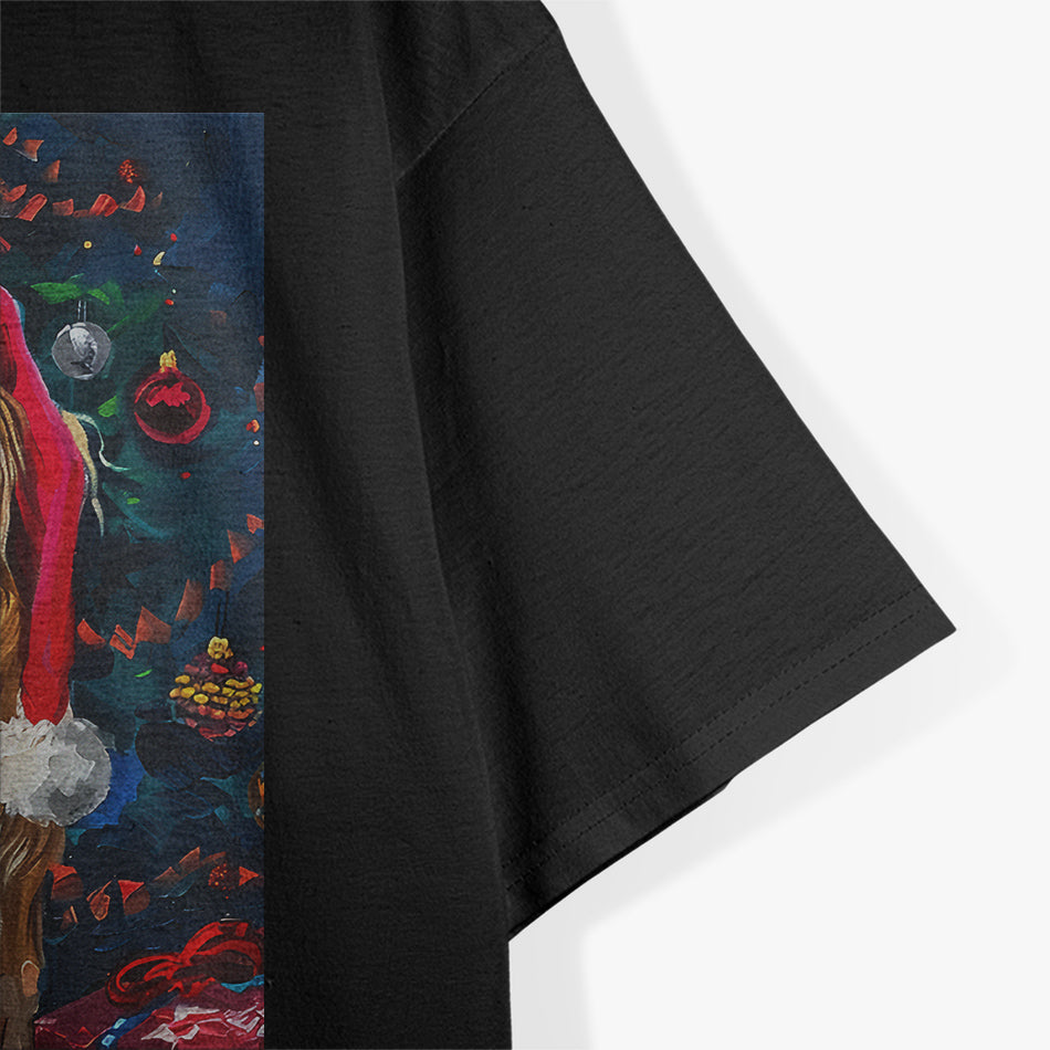 Golden Retriever Joyful Christmas Cheer T-Shirt