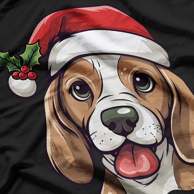 Christmas Beagle Dog Lover Festive Holiday T-Shirt