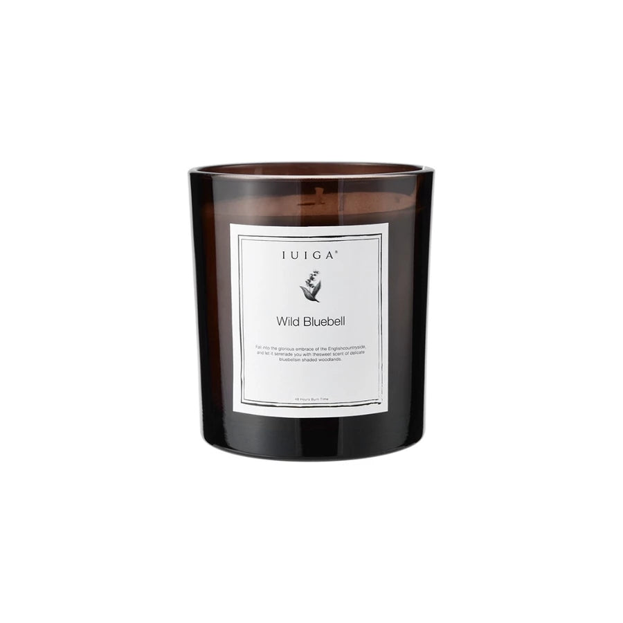 IUIGA Wild Bluebell Scented Candle – Luxury Aromatherapy Candle for Home Fragrance