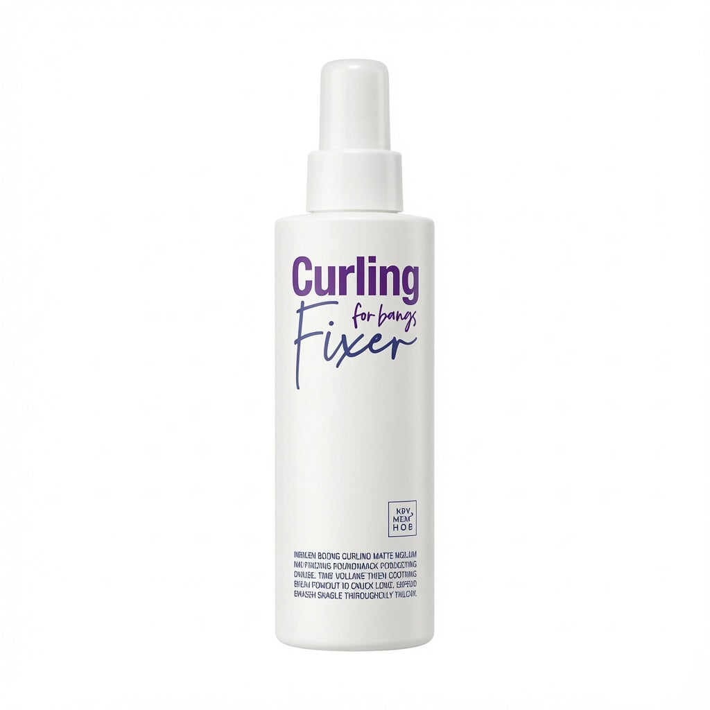 NEW Mise en Scene Curling Matte Volume Hair Fixer Spray 200ml Lightweight Hold