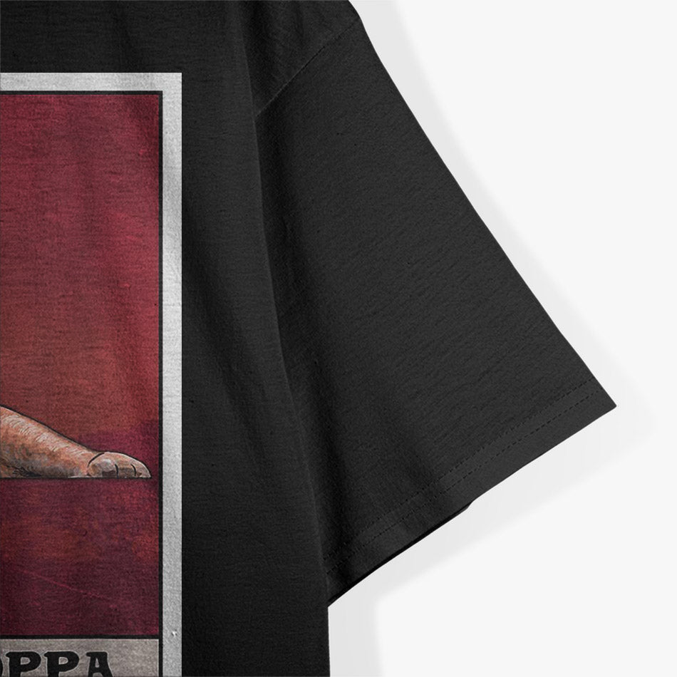 The Floppa Caracal Cat Tarot Card Funny Meme T-Shirt