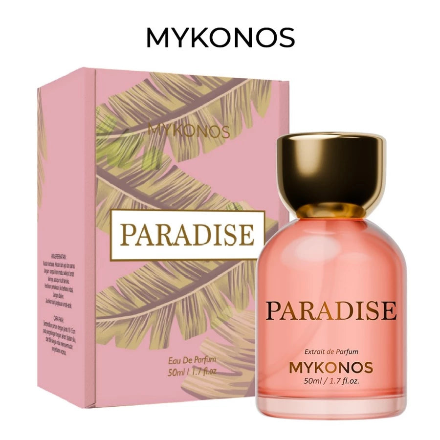 Mykonos Paradise Extrait de Parfum 50ml Tropical Floral Elegant Luxury Scent
