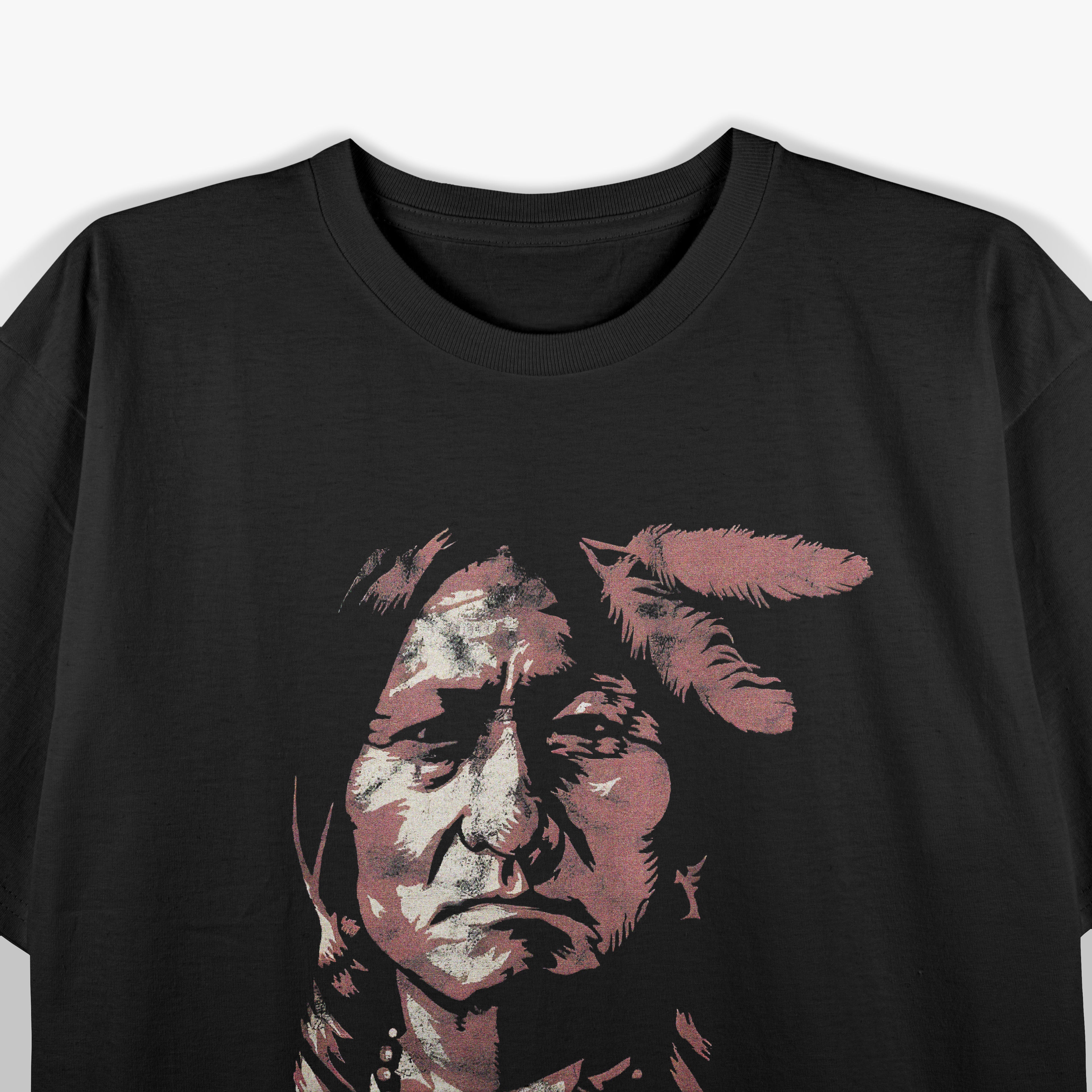 Sitting Bull Native American Resilient Spirit T-Shirt
