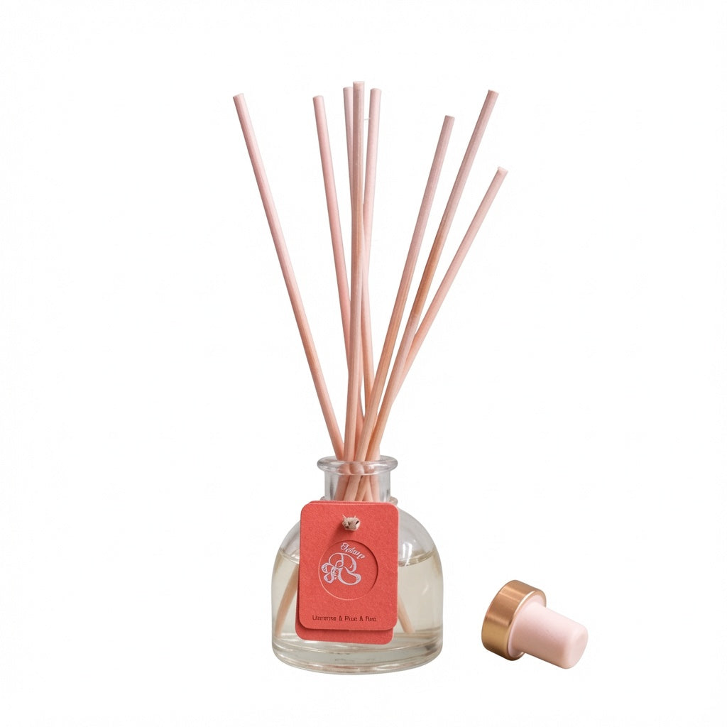 Euodia Home x Havilla Jasmine & Peach Tea Diffuser 50ml – Aromatherapy Reed Diffuser